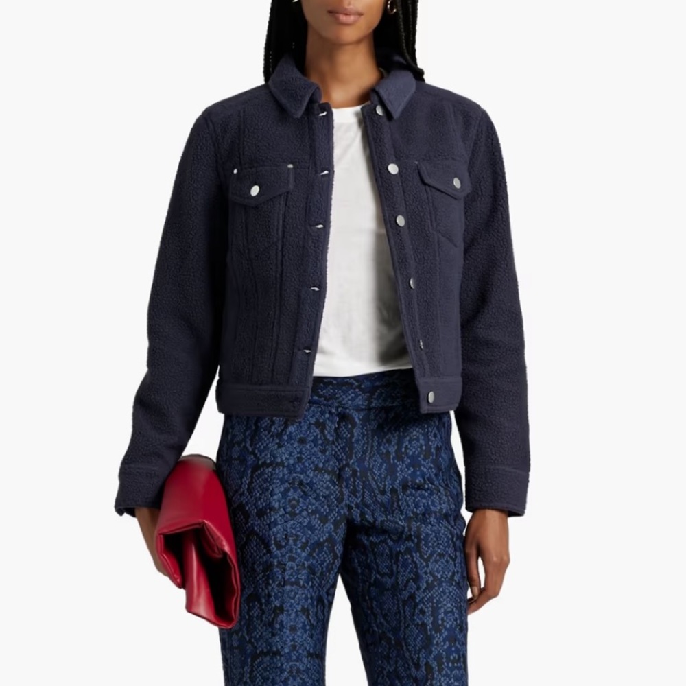 Cami NYC Navy Boucle Jacket